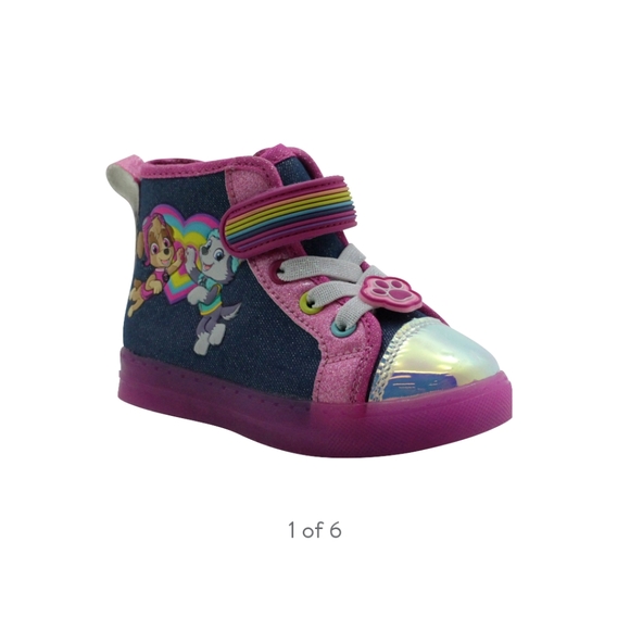 paw patrol shoes size 1